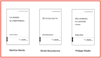 alignements des 3 couvertures de livres